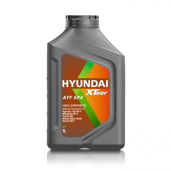 Масло Трансмиссионное HYUNDAI X Teer ATF SP4 1л Масло Трансмиссионное HYUNDAI X Teer ATF SP4 1л