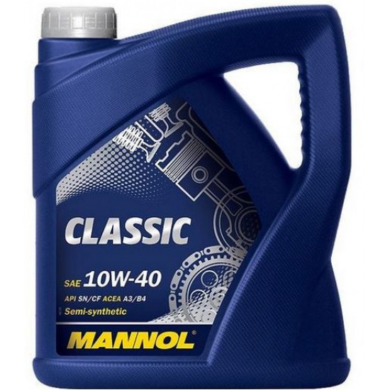 Масло моторное 10w40 4л Mannol Classic п/с