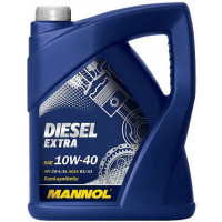 Масло моторное 10w40 5л Mannol Diesel Extra п/с