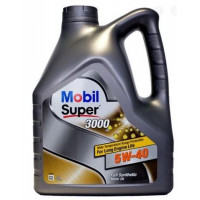 Масло моторное 5w40 4л Mobil Super 3000 син.