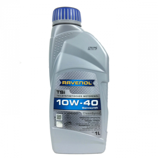 Масло моторное 10w40 1л RAVENOL TSI п/с Масло моторное 10w40 1л RAVENOL TSI п/с