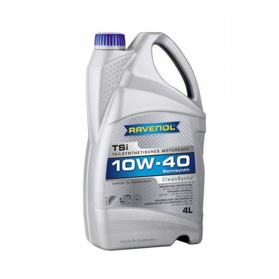 Масло моторное 10w40 4л RAVENOL TSI п/с