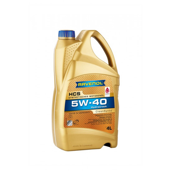 Масло моторное 5w40 4л RAVENOL HCS