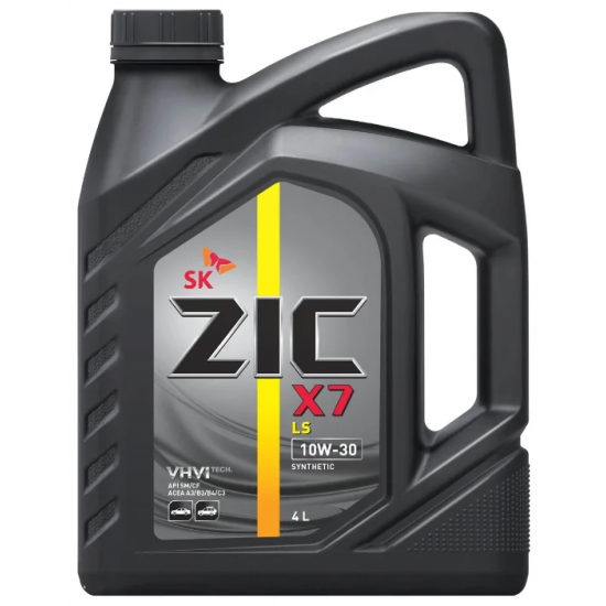 Масло моторное 10w30 4л ZIC X7 LS п/с Масло моторное 10w30 4л ZIC X7 LS п/с